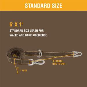 Laisses pour animaux de compagnie Browning, laisse de camouflage classique en sangle, taille unique, Max-7 Realtree - Product Image 6