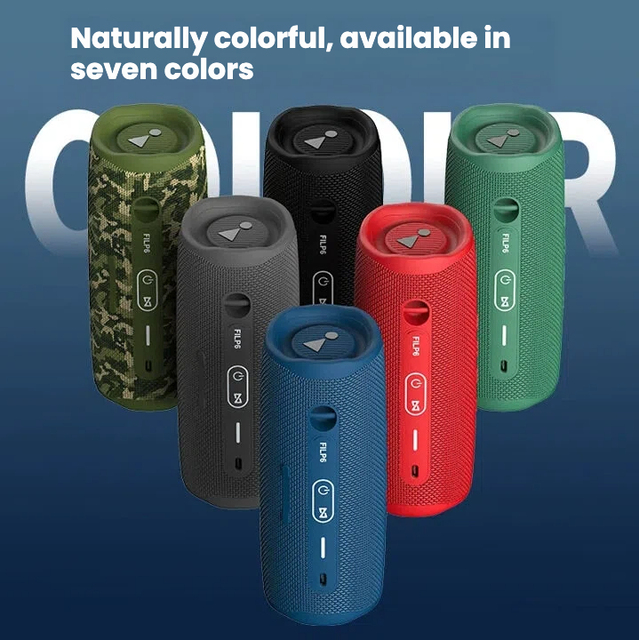 IPX6 Waterproof Wireless Multifunctional  Speaker Outdoor Portable Subwoofer  Speaker