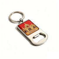 Décapsuleur porte-clés souvenir en métal Costa Rica Maroc Gran Canaria – Ouvre-bouteille touristique