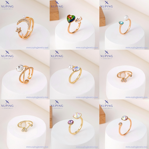 250718 ज्वैलरी मल्टी स्टाइल रिंग संग्रह 14k 18k गोल्ड प्लेटेड जेम्स्टोन रिंग्स थोक ऑर्डर फैशन गहने - Product Image 6