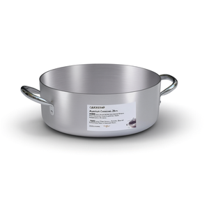 Casserole en aluminium (28cm) PROFESSIONNELLE SÉRIE 7000 Argent naturel 7016 28 - Product Image 2