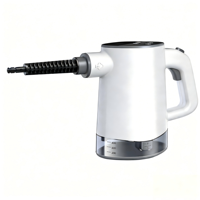 Nettoyeur vapeur portable en aluminium pour un nettoyage en profondeur sans effort, réservoir compact, autonomie de 20 minutes, pour comptoirs de cuisine, salon, voiture