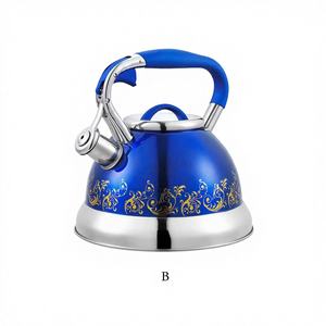 Bouilloire sifflante en acier inoxydable avec poignée en bakélite, design moderne, écologique, origine Guangdong, modèle K051 - Product Image 3