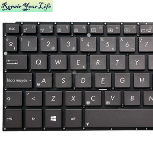Nuevo teclado negro SP español LA UK CZ para portátil ASUS UX32 UX32A UX32VD UX31A 0KNB0-3628SP00 reemplazo de teclado tecla Big Enter - Product Image 2