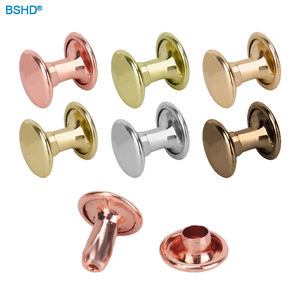 9/<span class=keywords><strong>10</strong></span>/12/13mm en vrac bouchon rond simple Logo gaufré Rivet <span class=keywords><strong>goujon</strong></span> creux pour sac ceinture vêtement tissu fixe bricolage chaussures chevilles - Product Image 3