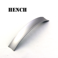 Poignées de porte de placard de cuisine en aluminium au design moderne pour tiroirs et commodes