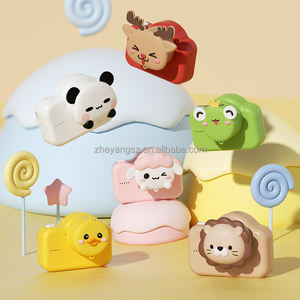 مصنع دعم شعار مخصص الباندا الفيديو توقيت صورة مصغرة الوردي الاطفال كاميرا طفل الرقمية كاميرا فوتوغرافية - Product Image 2