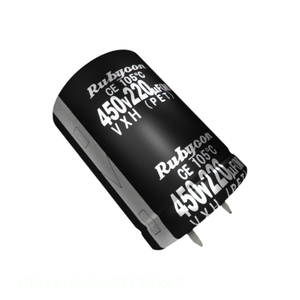 ตัวเก็บประจุแบบมีรูสำหรับ400VXH560MEFC30X45สารส้ม560 uF 400V Snap th 560 uF 20% จากผู้จัดจำหน่ายที่ได้รับอนุญาต - Product Image 1
