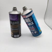 Kaleng Pembersih Injektor Diesel 300Ml, Kaleng Kaleng Kaleng Bensin Mesin Minyak Bakar Aditif Wadah Logam 1L Cairan Rem Kaleng Timah