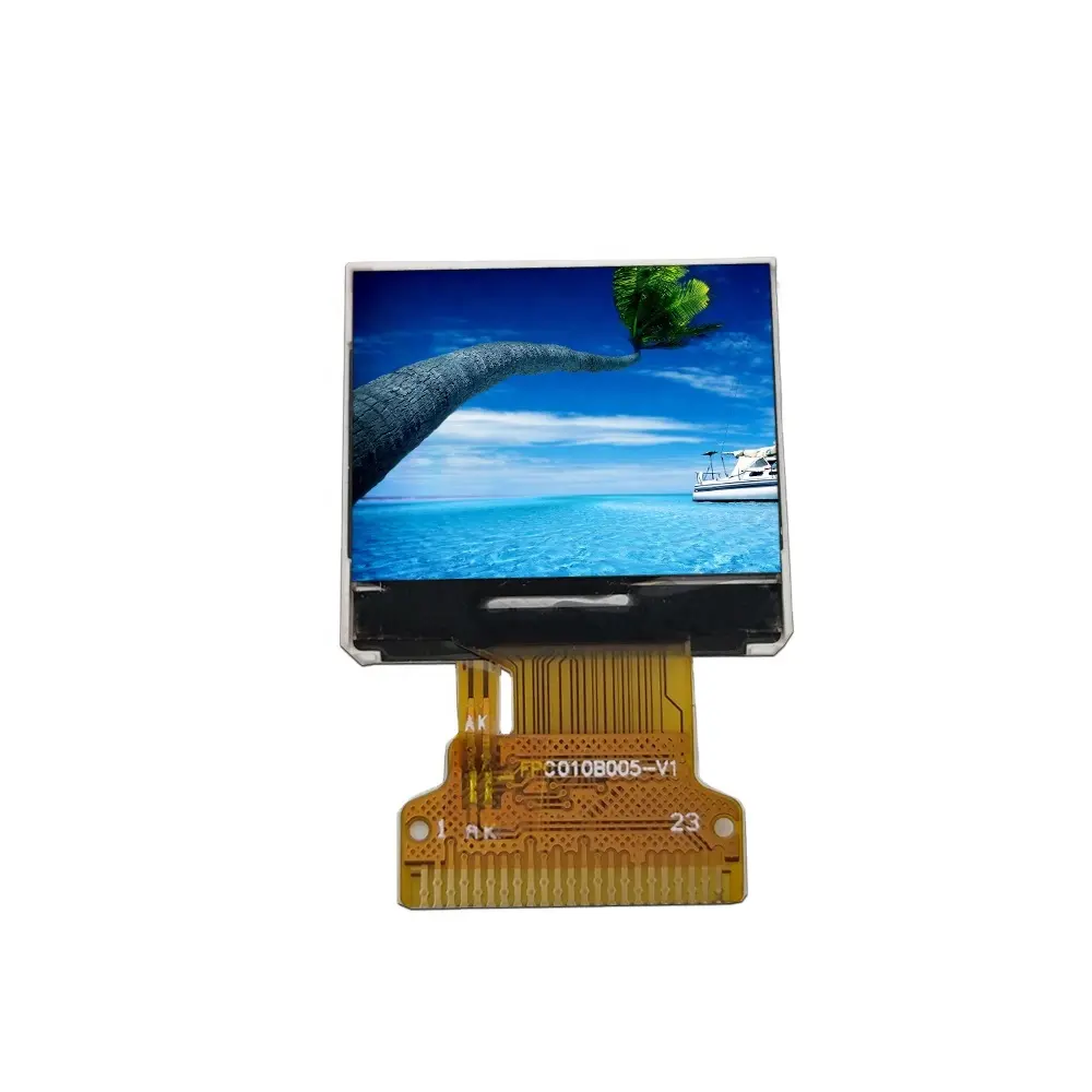 1.0 Inch TN LCD TFT Display 23 pin Fpc ST7735S 4 SPI 128*96 Dots Color TFT Module Screen Panel