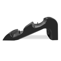 KJH Station de chargement double portable Base de chargement filaire Support et station d'accueil pour manette de jeu PS5 et manette de jeu