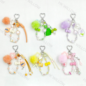 2026 New Popular Sonny Angel Keychain Match <b>Dolls</b> Phone Charm Adorable Chains Set Wholesale with horned nail - Product Image 3