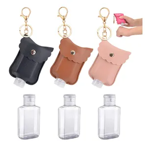Bagno corpo funziona dimensioni di viaggio Silicone animale natale Neoprene disinfettante per le mani 30 Ml 60 Ml disinfettante per le mani portachiavi - Product Image 1