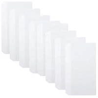 FB TK  Vente chaude 8 pochettes pour cartes format A6 avec 6 trous pour classeur à fermeture éclair pour classeur à 6 anneaux, pochettes pour feuilles mobiles