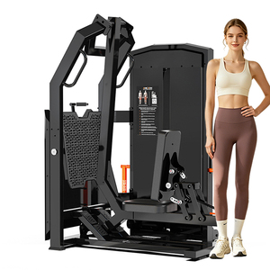 Nouveauté : équipement de musculation commercial, <span class=keywords><strong>machine</strong></span> à <span class=keywords><strong>presse</strong></span> pour les jambes assise avec sélection de poids par broche - Product Image 1