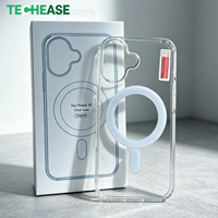 Nouvel accessoire électronique : Coque magnétique transparente antichoc pour iPhone 17 Pro avec chargement sans fil et protection anti-chute
