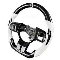 Volante de Fibra de Carbono para Jeep Wrangler Jk Compass Grand Cherokee, Volante 2011 2012 2013 2014 2015 2016 2017