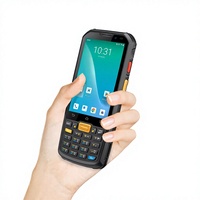 NORGEE M41 PDA robuste Android 11 avec lecteur de codes-barres 2D, scanner de codes-barres DHL, scanner de codes-barres PDA avec clavier