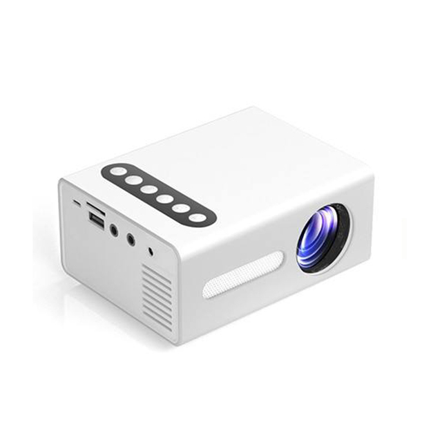 T300 Cheap Mini Projector  320*240P 800 Lumens Portable Projector with Multiple Interfaces Companion to Android TV Boxes