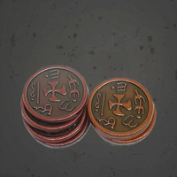 Pièces de jeu en alliage de zinc plaqué imitation antique, fabriquées sur mesure en usine, avec découpe et impression pour jeux de société