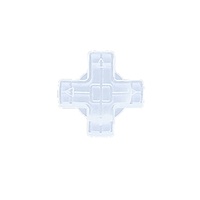 EXtremeRate Schwarzer D-Pad-Knopf für Nintendo Switch Joystick Ersatz-Richtungstasten für NS Switch OLED D-Pad-Version