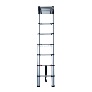Échelle télescopique pliable à bas prix de 3,8 m, échelle extensible rétractable en aluminium, 12 marches, pliable, échelle télescopique de 40 pieds - Product Image 5