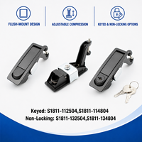 Loquet de compression en alliage de zinc pour VR, serrure de placard encastrée, verrou à levier réglable pour caravane, remorque, boîte à outils