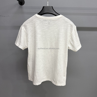 T-shirt Homme Personnalisé OEM ODM, Imprimé Portrait Punk, Style Grunge Vintage, Coton Bambou, Coupe Oversize, Manches Courtes