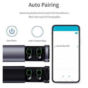 Écouteurs tactiles DB VibeWire V5.0 avec étui de charge, écouteurs intra-auriculaires, BT 5.0, son haute fidélité, charge Type-C - Product Image 6