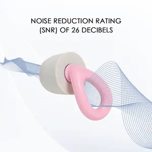 Hot Sale Reusable Earplugs OEM Brand Hearing Protection Concert Noise Cancelling Sleeping <strong>Ear</strong> <strong>Plugs</strong> - Product Image 3