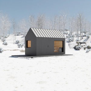 Sauna de jardin populaire avec double fenêtre, chauffage électrique, sauna extérieur avec vapeur humide, extérieur en lattes de pin, toit en pente, <span class=keywords><strong>spa</strong></span> de jardin - Product Image 6