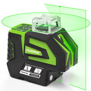 <span class=keywords><strong>Nivel</strong></span> Láser Verde <span class=keywords><strong>Autonivelante</strong></span> <span class=keywords><strong>Huepar</strong></span> 7211CG, Cruz de 5 Líneas, 2 Puntos de Plomada, Herramienta Horizontal de 360° - Product Image 1