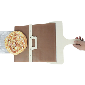 2024 nuova buccia per Pizza Slide Board trasferisce la pala scorrevole per Pizza con manico antiaderente per spatola per Pizza - Product Image 3