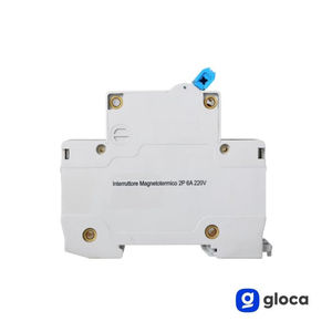 Disjoncteur miniature Gloca JXB1-63 2P 6A 220V Courbe C Montage sur rail MCB - Product Image 5