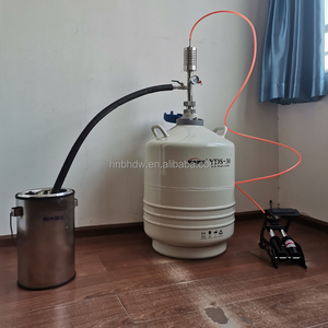 ปั๊มเท้าแบบใช้แรงดันปกติสำหรับการถ่ายโอนไนโตรเจนเหลวแบบระเหยต่ำ พร้อมถังเก็บแรงดัน Mach 50/80/125 มม. - Product Image 2