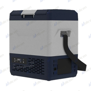 Portable 45W camion congélateur 12V/24V Mini véhicule réfrigérateur universel petite voiture réfrigérateurs 12L/15L ABS compresseur réfrigération - Product Image 4