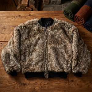 RBI MA1 Bomber <b>Jackets</b> MA1 Flight <b>Jackets</b> Nylon <b>Pilot</b> <b>Jackets</b>, Faux Fur Lining, Unisex Long Sleeve Airline Use - Product Image 2