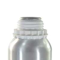 Vente flash : Bouteille en aluminium recyclée de 50 ml, 100 ml, 250 ml, 500 ml pour remplir des capsules avec un bouchon inviolable