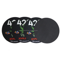 Alas Mouse Bulat Motif Kartun - Bahan Karet Cetak Transfer Termal Produk Kantor Promosi Portabel