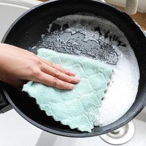 Tissu de nettoyage supérieur en microfibre, serviette très forte absorbante, tissu de cuisine, vente en gros - Product Image 5