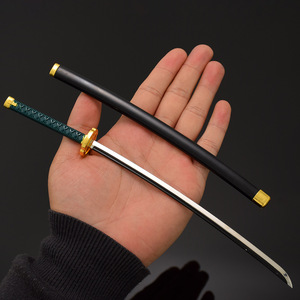 <span class=keywords><strong>Elden</strong></span> Ring Nagakiba Katana 26cm Réplica de artesanía de metal completo mejorada con soporte de exhibición para coleccionistas de juegos Soulslike - Product Image 4
