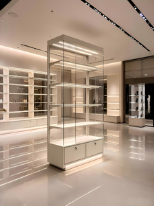 Luxury <b>Glass</b> Display Showcase Cabinets <b>for</b> Jewelry & Smoke Shop | Custom Retail Vitrine & Turnkey Store Design Solution - Product Image 6