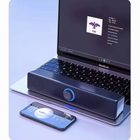 Altavoces de Computadora de Alto Volumen para Escritorio y Portátil con Conexión por Cable y Subwoofer de Bajos