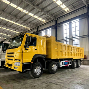 Camion benne HOWO 8x4 Sinotruck, 12 roues, LHD, avec caméra, poids lourd, boîte manuelle, conduite à gauche - Product Image 1
