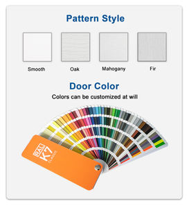 Portes d'entrée extérieures personnalisées pour maison, style moderne, avec cadre, pré-assemblées - Product Image 5
