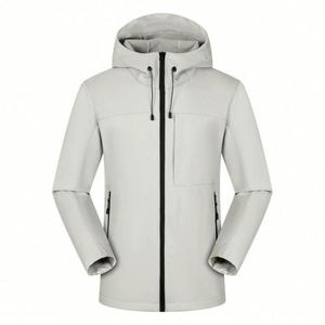 Design High Soft Stretched Fabric Sport Outdoor <b>Jacket</b> Windproof Breathable Waterproof with Zipper Closure Comfortable Outwear - Product Image 3