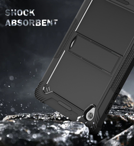 Étui de protection robuste anti-chute avec béquille en TPU+PC <span class=keywords><strong>pour</strong></span> <span class=keywords><strong>tablette</strong></span> <span class=keywords><strong>Lenovo</strong></span> Tab <span class=keywords><strong>M10</strong></span> <span class=keywords><strong>HD</strong></span> 2ème génération TB-X306 - Product Image 4
