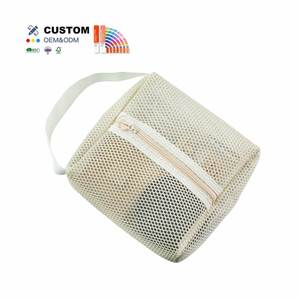Custom Polyester <b>Change</b> Purse Brush Lipstick Carrying <b>Bag</b> Girls Women Travel Makeup Pouch <b>Bag</b> Fabric Mesh With Handle - Product Image 1