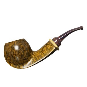 Muxiang Handmade Briar Wood Smoking Pipe Freehand Shape For Men Tobacco Pipe - Product Image 5
