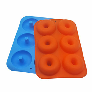 Non-Stick Silicone <b>Donut</b> Baking Pan Easy-Release Mold <b>Tray</b> for Perfect <b>Donuts</b> - Product Image 3